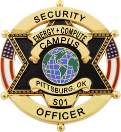 GridCore Security Officer Badge — Pittsburg, OK